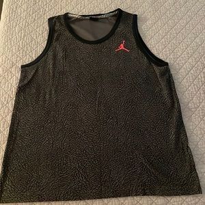 Air Jordan tank elephant print